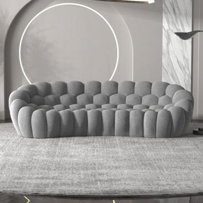 China Other Luxury Furniture Italian Curved Bobois bubble Sofa 3 Seater Sofas for sale