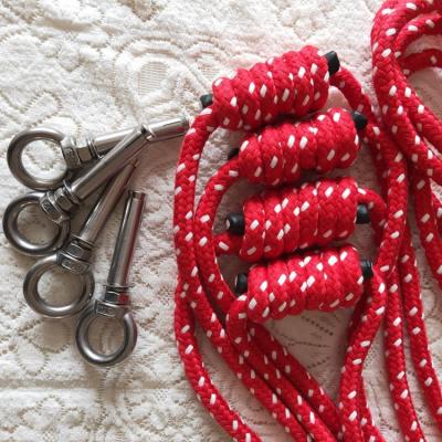 China High Quality Esercise Cotton Comfortable Yoga Auxiliary Yoga Wall Training Rope for sale