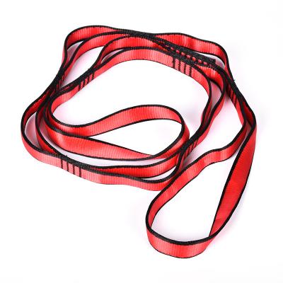 China Nylong Strap FITNESS Yoga Hammock Garland Rope Mountaineering Bandlet Sling 110cm Nylon STRAP 23KN for sale