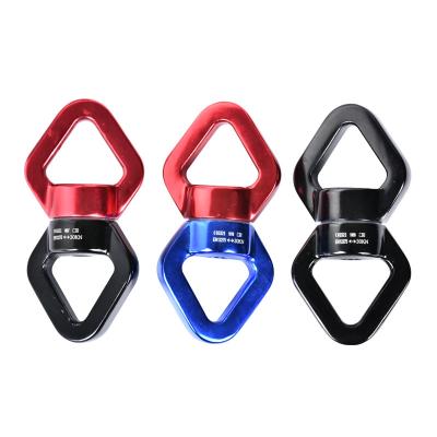 China Rotate Universal Yoga Ring Square 7075 Aluminum Alloy Rotating Air Ring for sale