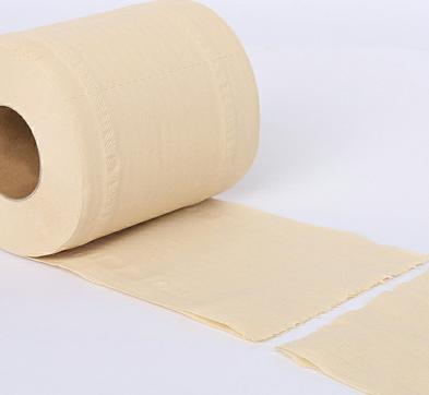 China 100% Bamboo Pulp Plastic Bag Pulp Private Label Manufacturer Single Pack Toilet Bamboo Sanitary Paper for sale