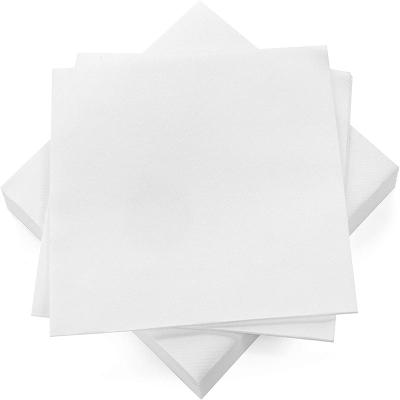 China Natrual white white color 2/3 ply fruit servilletas papel thick and soft dinner paper napkins for sale