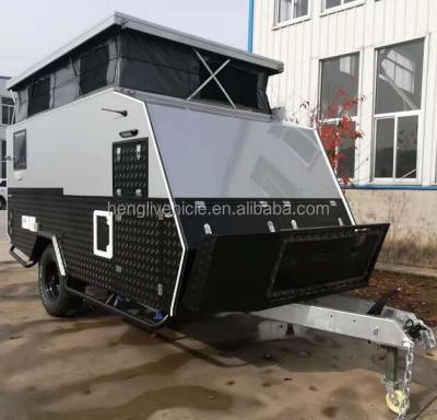 China European Road Trip Trailer Off Road Caravan Travel Trailer for sale