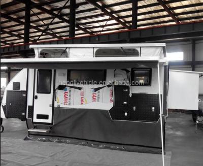 China Australian Standards KE Caravan with 17ft Interior Kitchen for sale