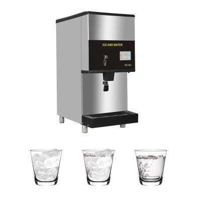 중국 Car 90kg/24h Daytime Production Ice and Water Combos with Chewable Ice Water Dispenser for Cold Drinks with Water Filter for Home Use 판매용