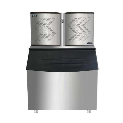 China Automatic Ice Maker 800kg/24h Electri 800kgs/day Snowflake Ice Cream Container Car Production Devices Combination Double One for sale