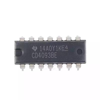 China Brand New Original Logic Chip Support Bom Quotation of IC CD4093 DIP14 Chip CD4093BE IC Contact Customer Service Spot Integrated Circuit for sale