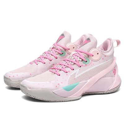 China Wholesale Latest EVA+ MESH Cushioning Wear Resistant Basketball Shoes High Quality Cheap for sale