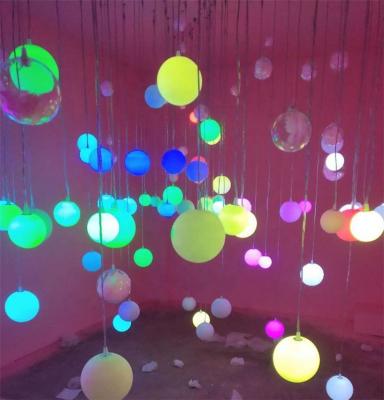 China Creative Zero LED Lighting Party Decoration Smart Bubble Light Colorful Forest Resonance Breathing Light for sale