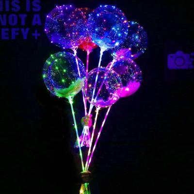 China Gift PVC Balloon LED Balloon LED Clear Flashing Clear Flashing Balloon for sale