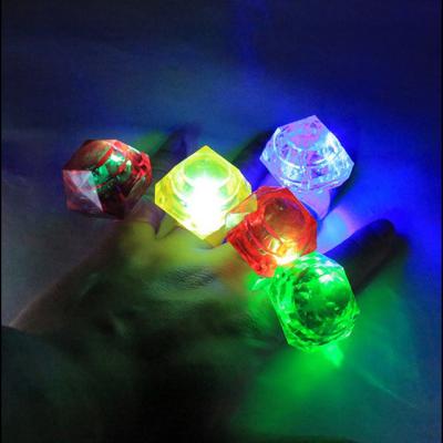 China Glare LED Party Decorations LED Finger Lights Lamps Party Laser Finger Light Up Beam Torch Glow Ring for sale