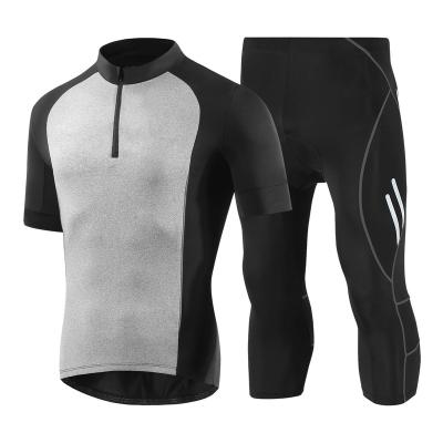 China Breathable Custom Road Shorts Sleeve Mens Cycling Wear Suit Cycling Jersey Top Set Jersey Clothes For Men And Women Cycling Uniform Set for sale