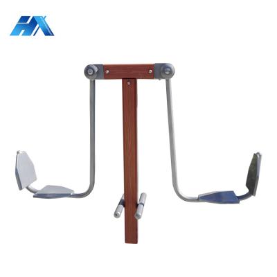 China Two Seats Chest Press Machine Eco - Friendly Outdoor Fitness Equipment for sale