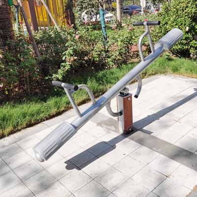 China Environmental Playground Popular Cheap Price Children Outdoor Metal Seesaw for sale