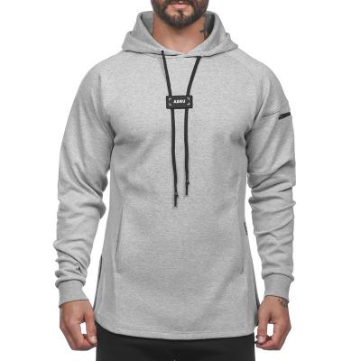 China PDEP M-3XL Breathable Solid Color Sweatshirt Hoodie Multi-pocket Printing Sports Men's Long Sleeve Tracksuit for sale