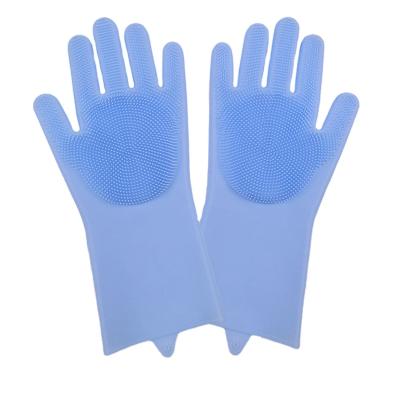 China Multifunctional Cleaning: House Household Products Silicone Kitchen Tool Washing Dish Washing Heat Resistant Hand Protect Kitchen 160g for sale