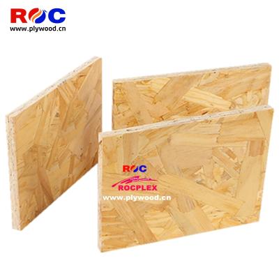 China Environmental protection and waterproof 9mm OSB board and bamboo OSB for structural insulated OSB board for sale