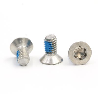 China Customize M1.6-M12 Pan Support Screw Stainless Steel Head 6 Lobe Nylock Countersunk Torx Screw for sale