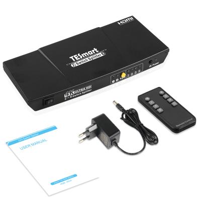 China TV stores TESmart BOX from factory directly good quality tv input 4k display hdmi switch splitter for sale