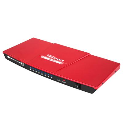 China Good Quality Aluminum Alloy HDMI 4K HDMI Switch 8 Left Splitter for sale