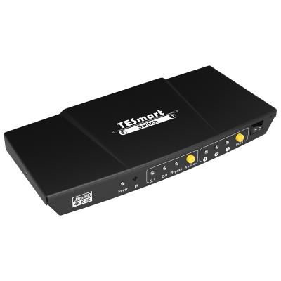 China New Promotional Video Game Aluminum Alloy Training Place 3X1 HDMI Changer Video Switch for sale