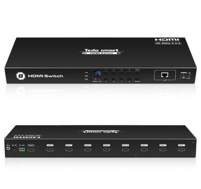 China Iron Case TESmart Factory Direct IR 60Hz 16x1 16 In 1 0ut 16 Ports 4K Video Changer HDMI Switch for sale