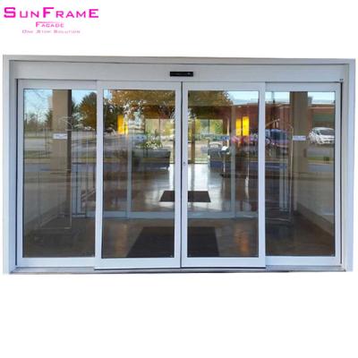 China Modern automatic sliding doors for the patio, pocket doors for sale