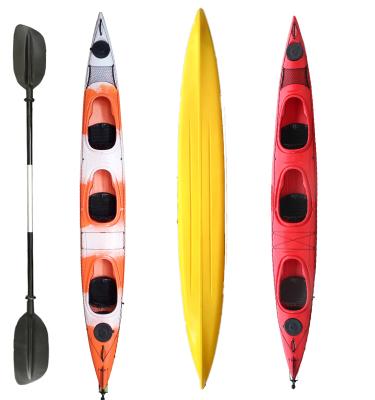 China Racing Vicking Kayak 3 Person Kayak Made In China Sit In Sea Fishing Kayak For Water Sports for sale