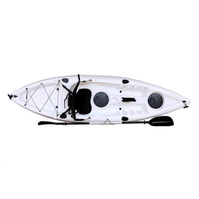 China USA Good Quality 10ft LLDPE Or HDPE Sit On Top Single Fishing Kayak With Deluxe Seat And Fishing Discovery Hole for sale