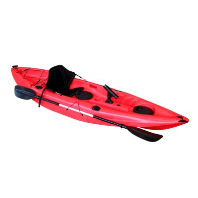 China Fishing Kayak Single Kayak With 4 Rod Holders Flush Hatches Newer for sale