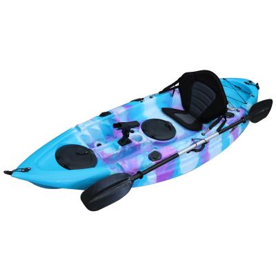 China Pedal Drive Single Foot Vicking Fishing Kayak Wholesale Plastic Kayak 8.69ft for sale