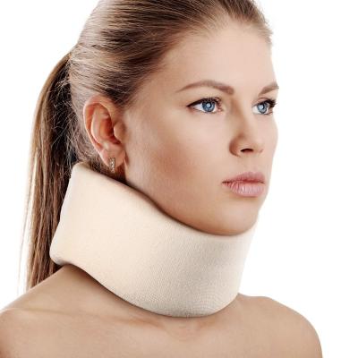 China Comfortable Pain Relief High Quality Neck Brace Cotton Factory Price Collar Cervical Support for sale