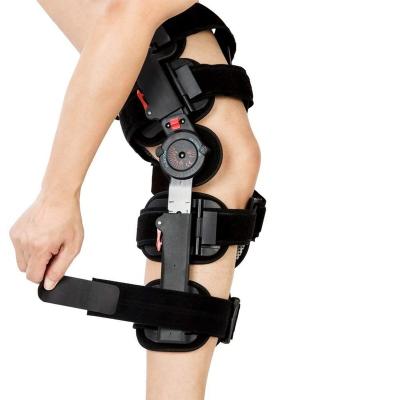 China 2022 Comfortable Orthopedic Adjustable Leg Support Hinged ROM Knee Brace for sale