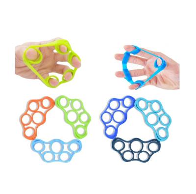 China Car factory direct silicone decompression therapy fitness finger trainers 6 hand grip strengthener test program for sale