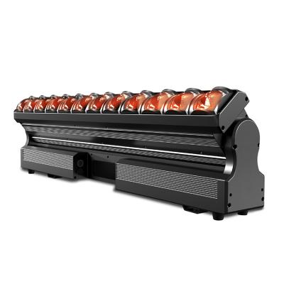 China new line beam lights stage disco club wall seal rgbw 4 in 1 line 12x40w led moving buzz wash bar dmx light for sale