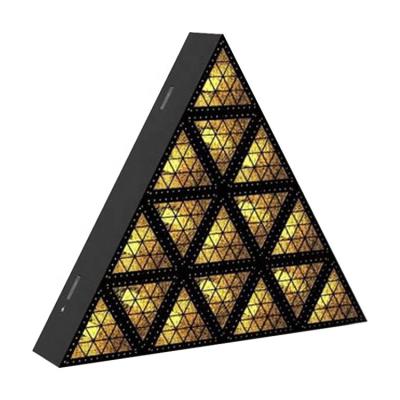 China Stage Effect Club Disco Blinder Amber Gold Stage Effect Retro Led Rectangle Triangle Matrix Wash DJ Light for sale