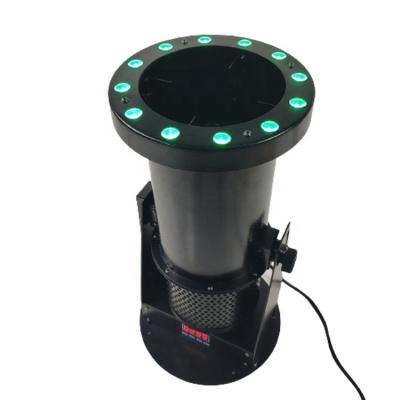 China Electric Atmosphere Paper Thrower Party Confetti Throwing Party Event Mini RGB Cannon Stage DMX LED Electric Confetti Machine for sale