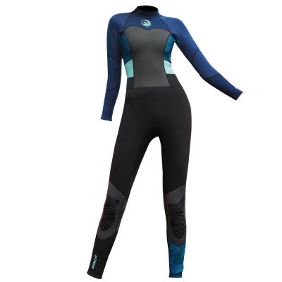 China New Women's 1.5mm Neoprene Snorkeling Snorkeling Suit Long Sleeve Snorkeling Suit Breathable Warm Wetsuits One-Piece for sale