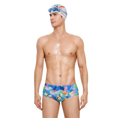 China 2021 Wholesale New Professional Printing Sports Men's Triangular Wrapping Swim Trunks Windproof for sale