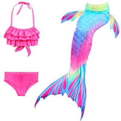 China 2021 Children Kinderen Zwemmen Badpak Mermaid Tail Voor Zwemmen Breathable Wholesale High Quality Custom LOGO for sale