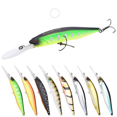 China HOT ALLBLUE JERKBAIT 100DR 15.8g 100mm Deep Dive Suspend Fishing Minnow Lure JERKBAIT 100DR for sale