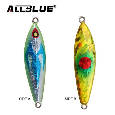 China ALLBLUE Lead Fishing Lure Casting Lure Deep Sea Jig Tackle for sale