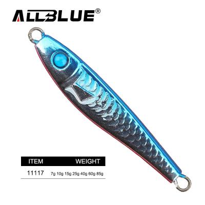 China ALLBLUE Metal Jig Artificial Groundbait Sour Fishing Lures PESCA Accessories 11117 for sale