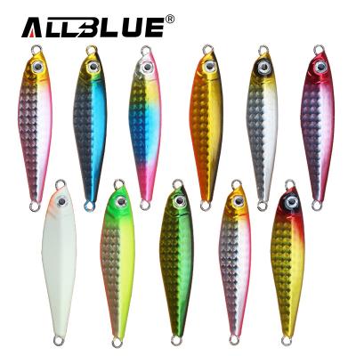 China ALLBLUE Metal Jig Fishing Lure Artificial Hard Bait Fishing Tackle PESCA 11140 for sale