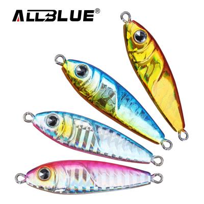 China ALLBLUE Lead Fish Jig Super Hard Artificial Multi-Size Luminous PESCA 11011 for sale