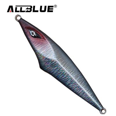 China Popular Lead Fishing Tackle Lead Bait Customize 40g Metal Jig Blade Lure for sale