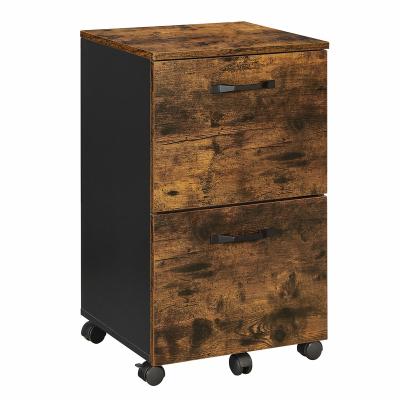 China VASAGLE Adjustable Industrial Metal Storage Cabinet (Size) Office Steel Filing Cabinet with 2 Drawers for sale