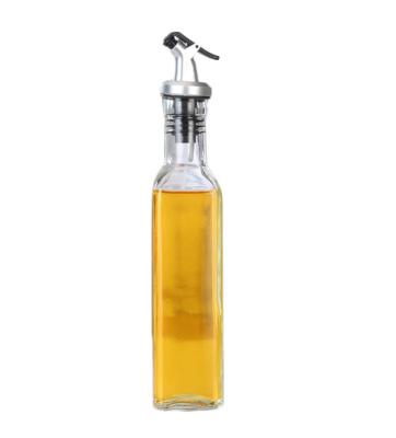 China Transparent Household Products 150ml 250ml 500ml Household Kitchen Soy Sauce Vinegar Olive Oil Seasoning Bottle With Spout for sale