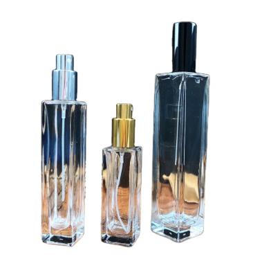 China Cosmetic 30m l50ml100ml Thickening Transparent Large Volume Spray Perfume Bottle for sale