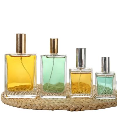 China Australia Cosmetic Manufacturer 10ml 15ml 30ml 50ml 100ml Flat Square Thread Size Perfume Bottle for sale